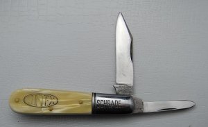 Schrade In Very Good Condition With Pearl Synthetic Covers 3 3/8