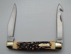 Schrade In Near Mint Condition With Stagalon Covers 4