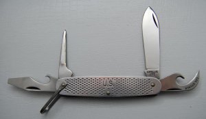 Camillus Unofficial Scout With Stainless Steel Covers 3 3/4