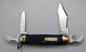 Camillus Unofficial Scout With Black Saw Cut Synthetic Covers 3 5/8