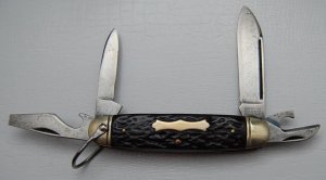 John Primble Unofficial Scout With Brown Bone Covers 3 5/8