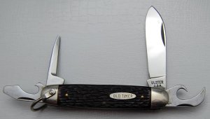 Ulster Unofficial Scout With Brown Jigged Plastic Covers 3 5/8