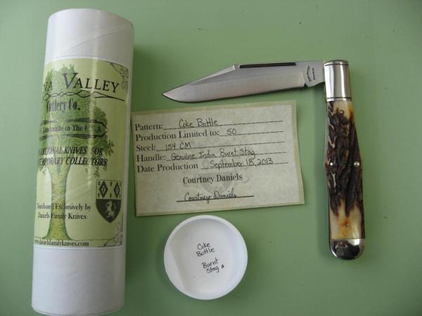 TUNA VALLEY BURNT STAG COKE BOTTLE #3 TUNA VALLEY BURNT STAG COKE BOTTLE #3