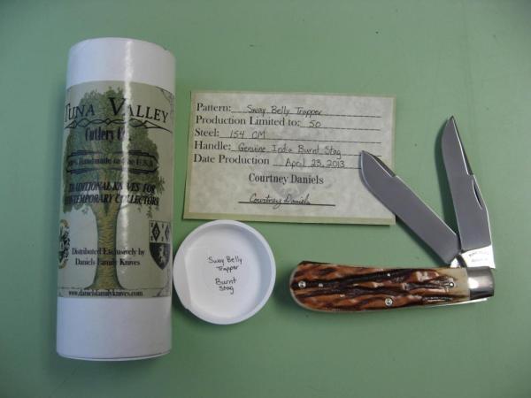 TUNA VALLEY BURNT STAG SWAY BELLY TRAPPER TUNA VALLEY BURNT STAG SWAY BELLY TRAPPER