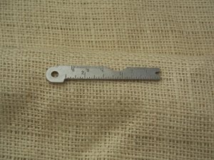 NOS USA blade for Schrade Tool ruler / degorger