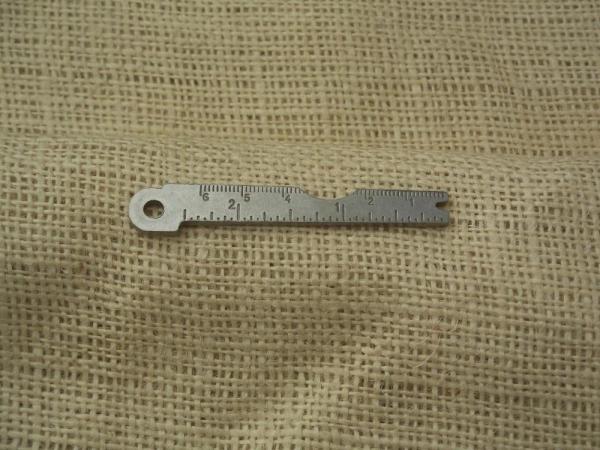 NOS USA blade for Schrade Tool ruler / degorger