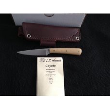 L.T. Wright Handcrafted Knives - Coyote - Snakeskin Micarta  