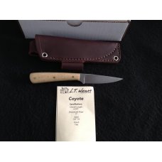 L.T. Wright Handcrafted Knives - Coyote - Snakeskin Micarta  