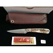 L.T. Wright Handcrafted Knives - Coyote - Stag Handles - A