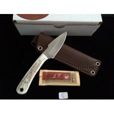 L.T. Wright Handcrafted Knives - Great Plainsman - American Elk Handles  - E
