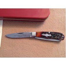 Bear and Son - Custom Heritage Jr. Jumbo Trapper - Carmel Gunstock Bone #100 Bear and Son - Custom Heritage Jr. Jumbo Trapper - Carmel Gunstock Bone #100