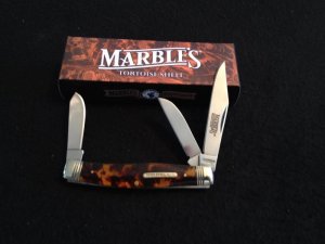 Marbles - Stockman - Imitation Tortoise Shell Handles