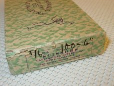 CATTARAUGUS CUTLERY CO. - Stick Indian Figures Scissors Box CATTARAUGUS CUTLERY CO. - Stick Indian Figures Scissors Box
