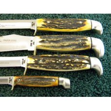 Case XX 1976 Stag Razor Edge Sheath Knife Set - Mint Case XX 1976 Stag Razor Edge Sheath Knife Set - Mint