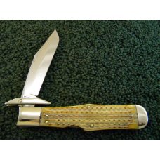 Case Classic 1990's Corn Cob Jigged Burnt White Bone BW61050L Coke Bottle Case Classic 1990's Corn Cob Jigged Burnt White Bone BW61050L Coke Bottle