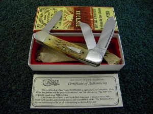 Case Classic 1991 6394 Burnt White Bone Canoe