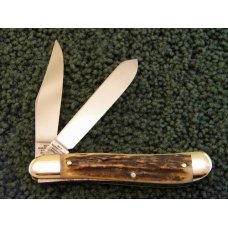Rigid RG-18 Stag Trapper Knife Solingen Germany Rigid RG-18 Stag Trapper Knife Solingen Germany