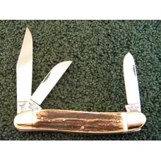 Rigid RG-17 Huge Stag Stockman Knife Solingen Germany Rigid RG-17 Huge Stag Stockman Knife Solingen Germany