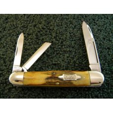 Case Classic 1990 53091 Large Stag Split Backspring Whittler Case Classic 1990 53091 Large Stag Split Backspring Whittler