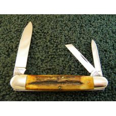 Case Classic 1990 53091 Large Stag Split Backspring Whittler Case Classic 1990 53091 Large Stag Split Backspring Whittler
