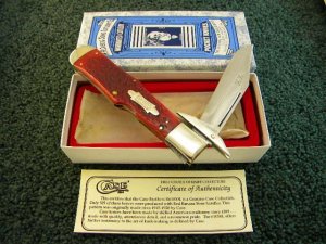 Case Classic 1990's R61050L Red Banana Bone Coke Bottle