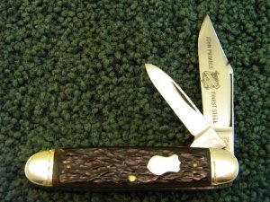 John Primble Belknap HDW & MFG Co. 4861 Bone Medium Cigar - 1950's