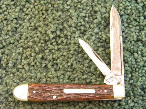 John Primble India Steel Works Bone Slim Jack Knife - Made in 1925 John Primble India Steel Works Bone Slim Jack Knife - Made in 1925