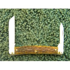John Primble Belknap HDW & MFG Co. 900 Peachseed Bone Small Congress Knife - 1950's John Primble Belknap HDW & MFG Co. 900 Peachseed Bone Small Congress Knife - 1950's