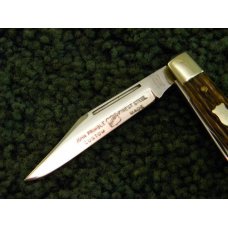 John Primble Belknap HDW & MFG Co. 908 Peachseed Bone Peanut Knife - 1950's John Primble Belknap HDW & MFG Co. 908 Peachseed Bone Peanut Knife - 1950's