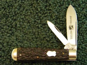 John Primble Belknap HDW & MFG Co. 4953 Wormgrooved Bone Jack - 1950's