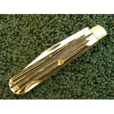 Queen #36 Winterbottom Bone Lockback No Tang Stamp - 1960's Queen #36 Winterbottom Bone Lockback No Tang Stamp - 1960's
