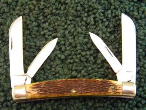 Queen #33 Rogers Bone Congress Knife Big 