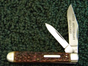 Rare Boker Bone Jack 100th Anniversary Etch 1837-1937 Mint 
