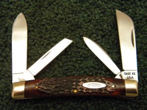 Case XX USA 7 Dot (1973) 6488 Bone Congress Knife