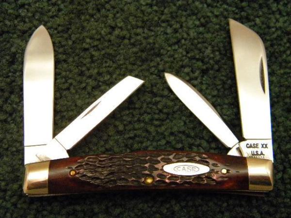 Case XX USA 7 Dot (1973) 6488 Bone Congress Knife Case XX USA 7 Dot (1973) 6488 Bone Congress Knife