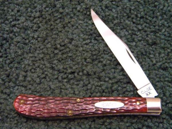 Case XX 1940-64 61048 Red Bone Farmers Knife Case XX 1940-64 61048 Red Bone Farmers Knife