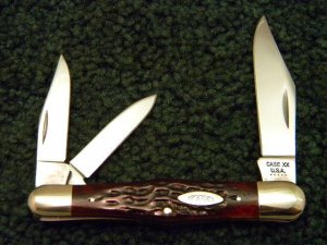 Case XX USA 5 Dot (1975) 6383 Bone Whittler