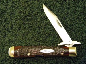 Case XX USA 8 Dot (1972) 6111 1/2L Bone Lockback