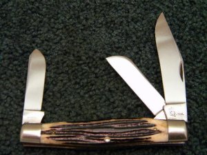 Queen #49 Winterbottom Bone Large Stockman 