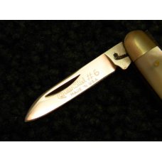 Queen #6 Pearl Senetor Pen Queen Tang Stamp Etched - 1973-1975 