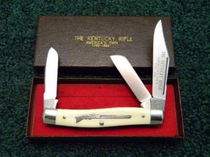Schrade NY USA CM-1 1972 Kentucky Rifle Commemorative