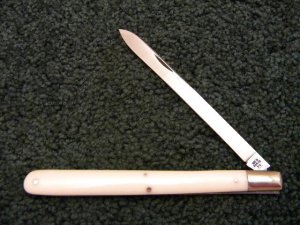 Case XX Stainless USA 6 Dot (1974) 4100 Melon Tester White Composition