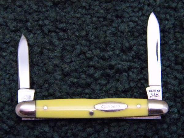 Case XX USA 8 Dot (1972) 3201 Yellow Compostition Case XX USA 8 Dot (1972) 3201 Yellow Compostition