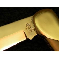 Queen Smooth White Bone Folding Hunter Knife Big Queen Smooth White Bone Folding Hunter Knife Big