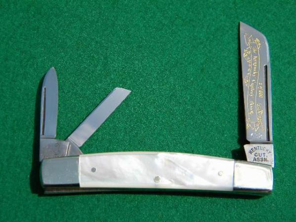 Fight'n Rooster Solingen Germany 1979 Pearl Whittler Club Knife Fight'n Rooster Solingen Germany 1979 Pearl Whittler Club Knife