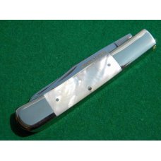 Fight'n Rooster Solingen Germany Pearl Trapper 1982 Club Knife Fight'n Rooster Solingen Germany Pearl Trapper 1982 Club Knife