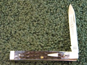 Case XX 2002 USA 6185 SS Limited Edition Blue Bone Doctor's Knife - Mint