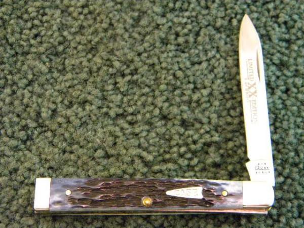 Case XX 2002 USA 6185 SS Limited Edition Blue Bone Doctor's Knife - Mint Case XX 2002 USA 6185 SS Limited Edition Blue Bone Doctor's Knife - Mint