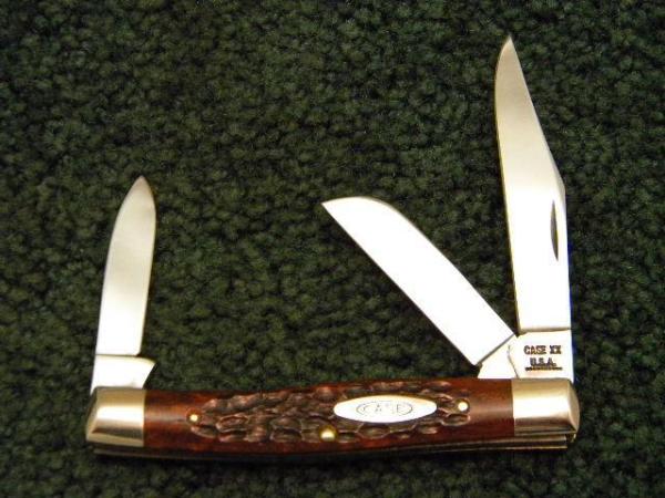 Case XX USA 10 Dot (1970) 6332 Bone 3 Blade Stockman - Mint Case XX USA 10 Dot (1970) 6332 Bone 3 Blade Stockman - Mint