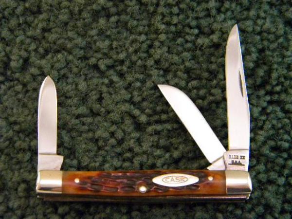 Case XX USA 10 Dot (1970) 6333 Bone Small 3 Blade Stockman - Mint Case XX USA 10 Dot (1970) 6333 Bone Small 3 Blade Stockman - Mint